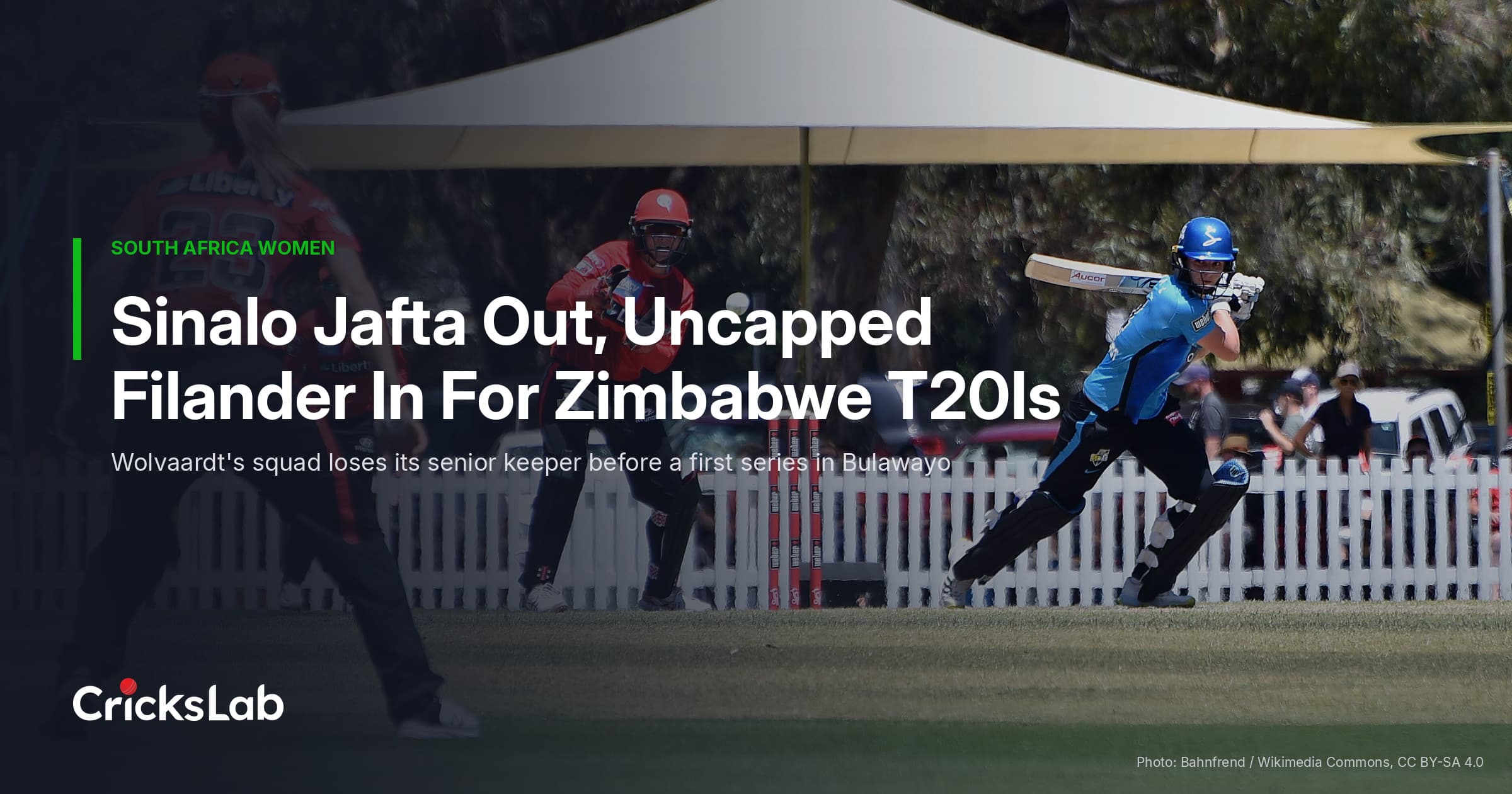 Sinalo Jafta Out, Uncapped Filander In For Zimbabwe T20Is